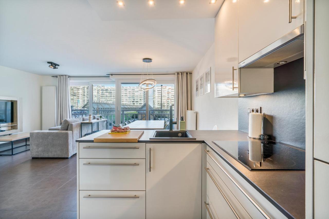 Modern App 6P Met Topligging - Aan Strand & Haven Blankenberge Buitenkant foto