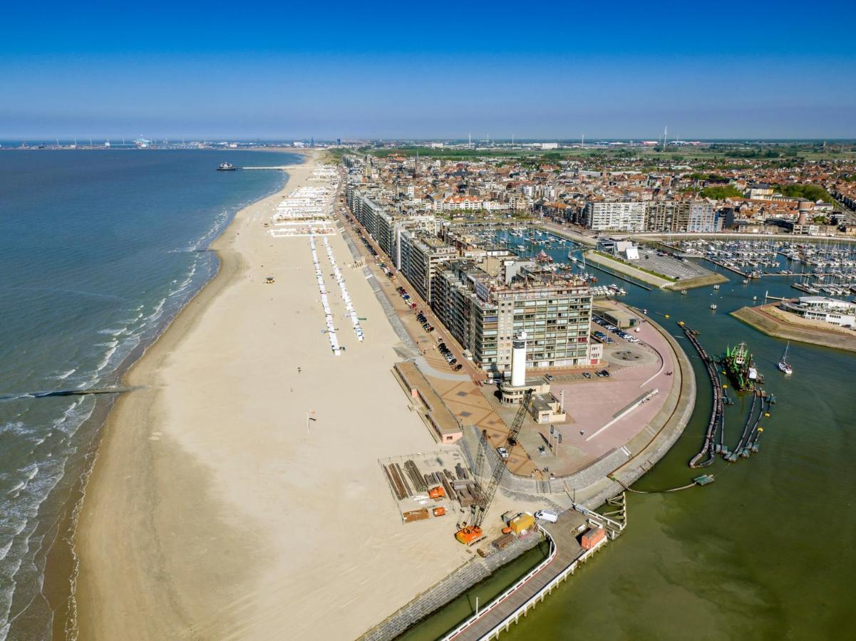 Modern App 6P Met Topligging - Aan Strand & Haven Blankenberge Buitenkant foto